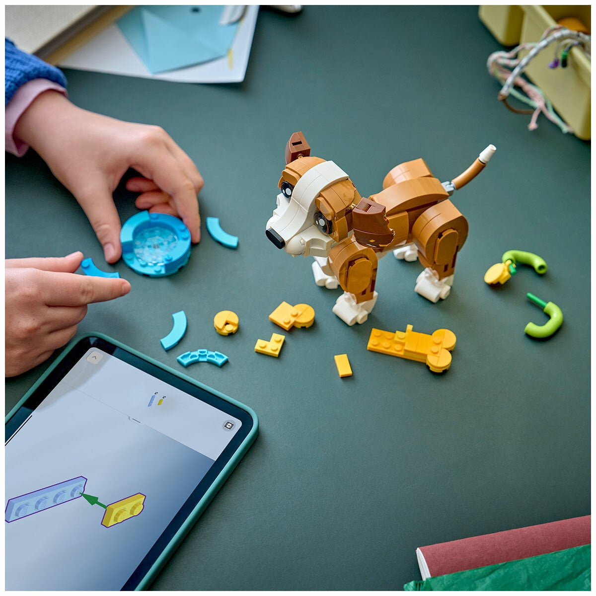 LEGO Creator 3 In 1 Cute Animals: Playful Puppy Dog 31382