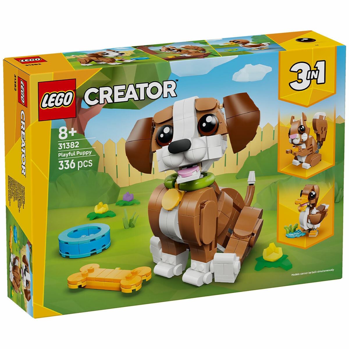 LEGO Creator 3 In 1 Cute Animals: Playful Puppy Dog 31382