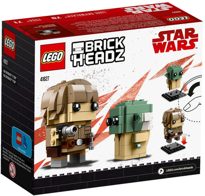 LEGO 41627 Luke Skywalker & Yoda BrickHeadz Set