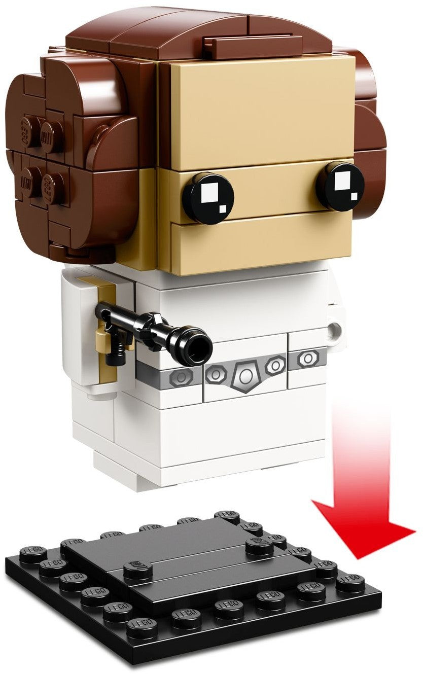 LEGO 41628 Princess Leia BrickHeadz - Star Wars - SuperSaverAU - view 2
