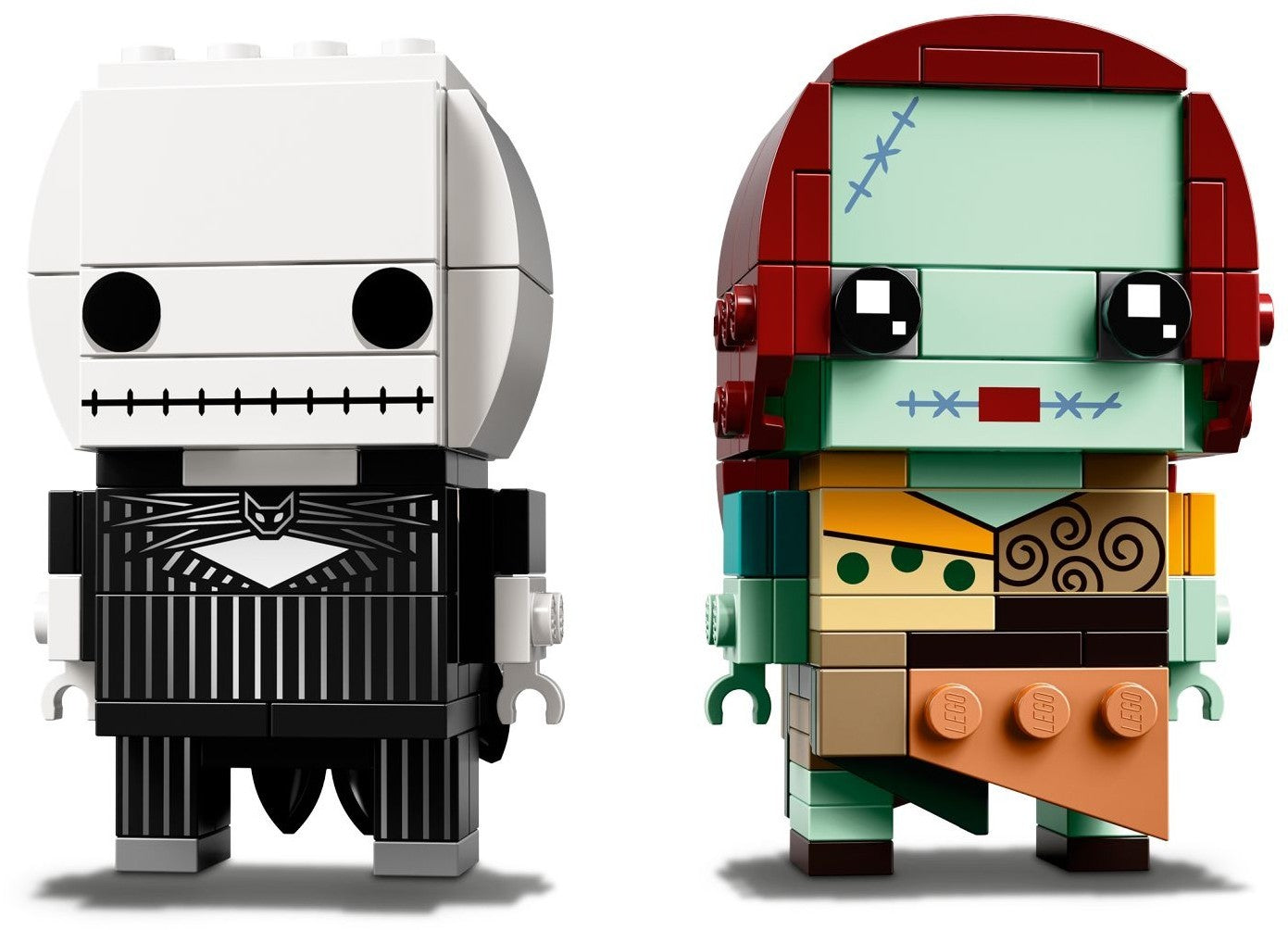 LEGO 41630 Jack Skellington & Sally BrickHeadz Set - SuperSaverAU - view 2