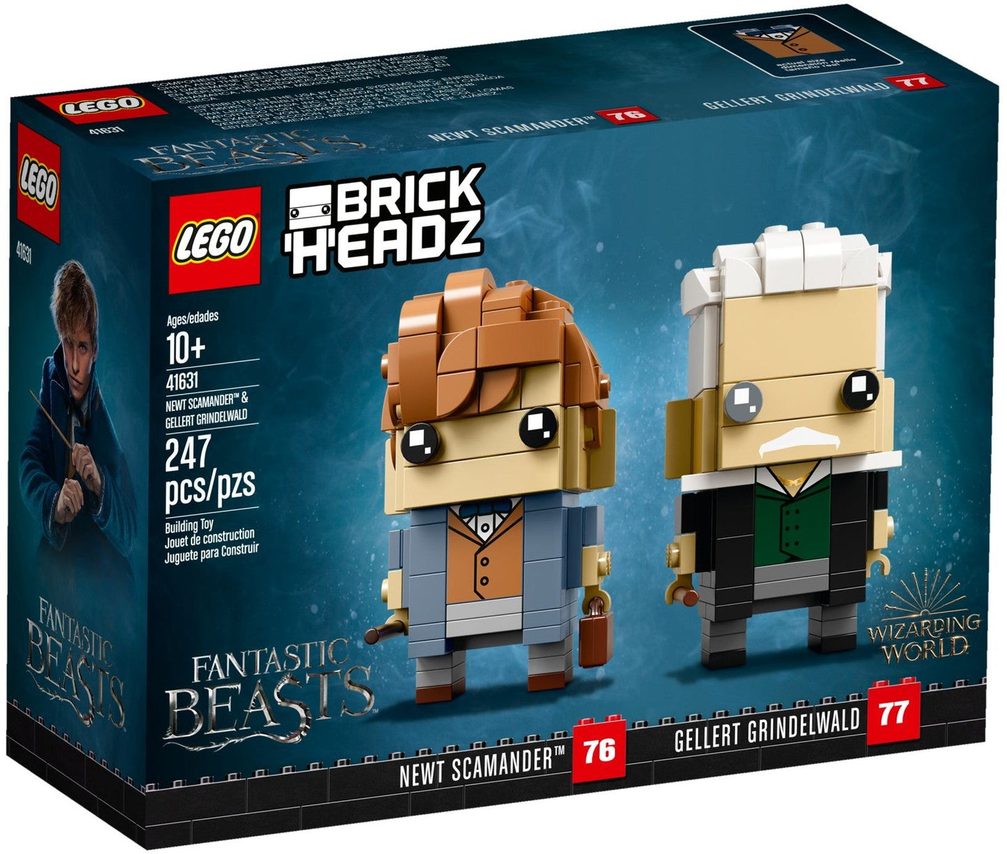 LEGO 41631 Newt & Grindelwald BrickHeadz Set