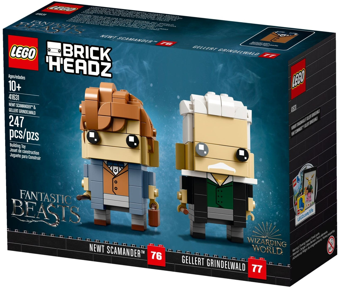 LEGO 41631 Newt & Grindelwald BrickHeadz Set