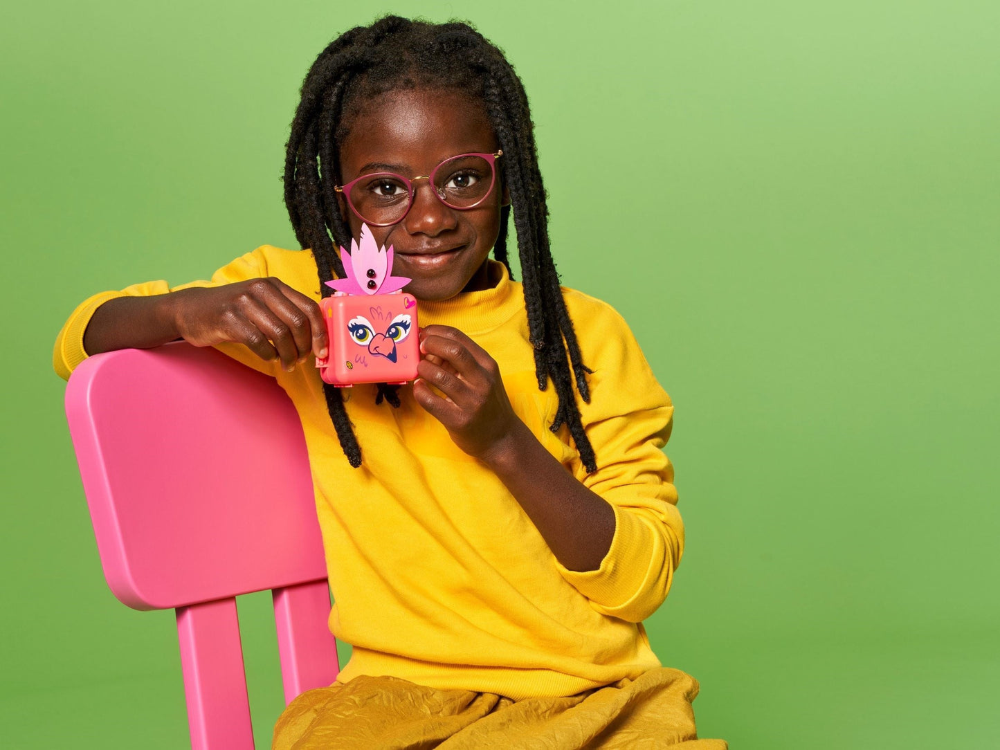 LEGO 41662 Olivia's Flamingo Cube: Portable Jungle Playset