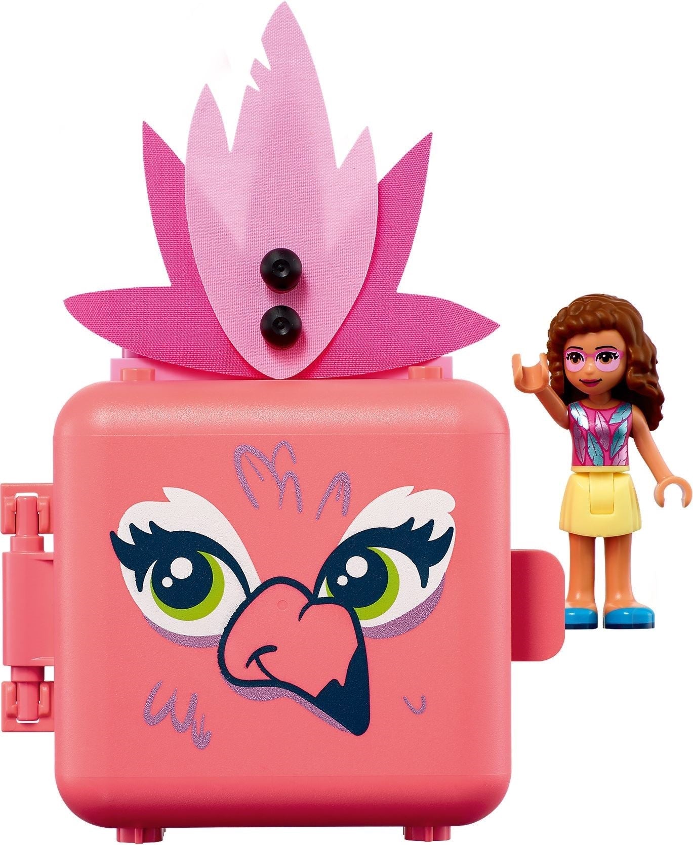 LEGO 41662 Olivia's Flamingo Cube: Portable Jungle Playset - SuperSaverAU - view 4