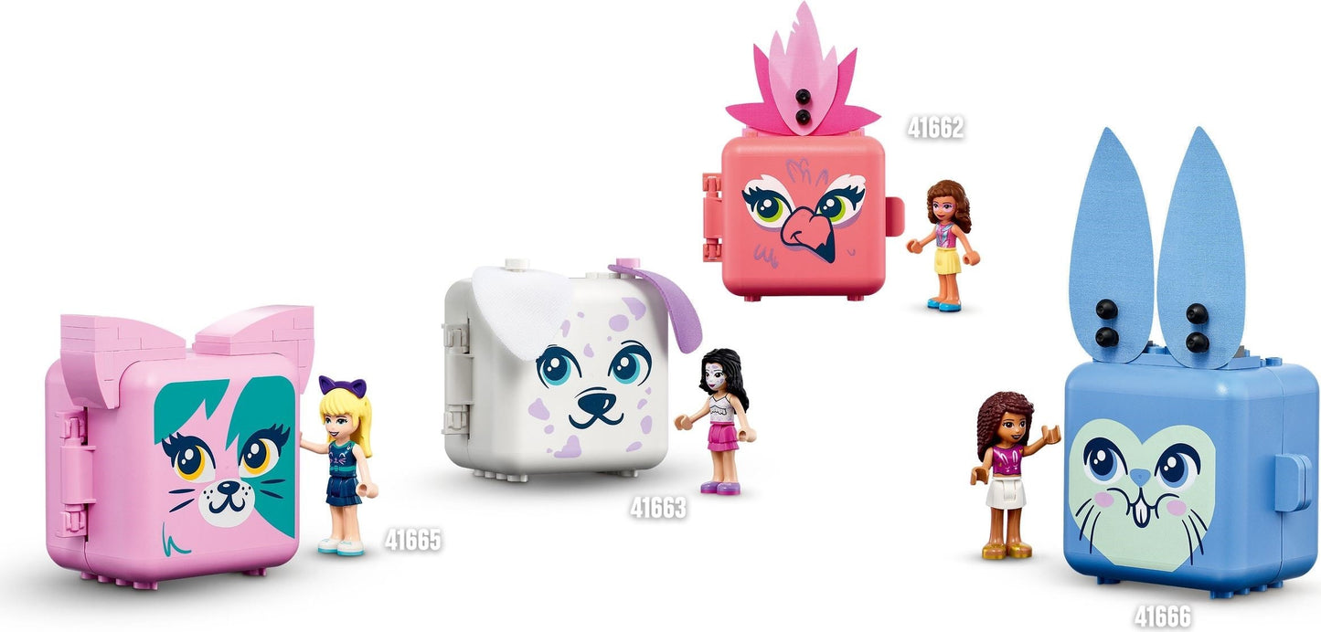 LEGO 41664 Mia's Pug Cube: Portable Playset with Surprise Puppy