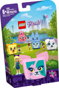 LEGO 41665 Stephanie's Cat Cube - Portable Playset with Mini-Doll - SuperSaverAU - view 1