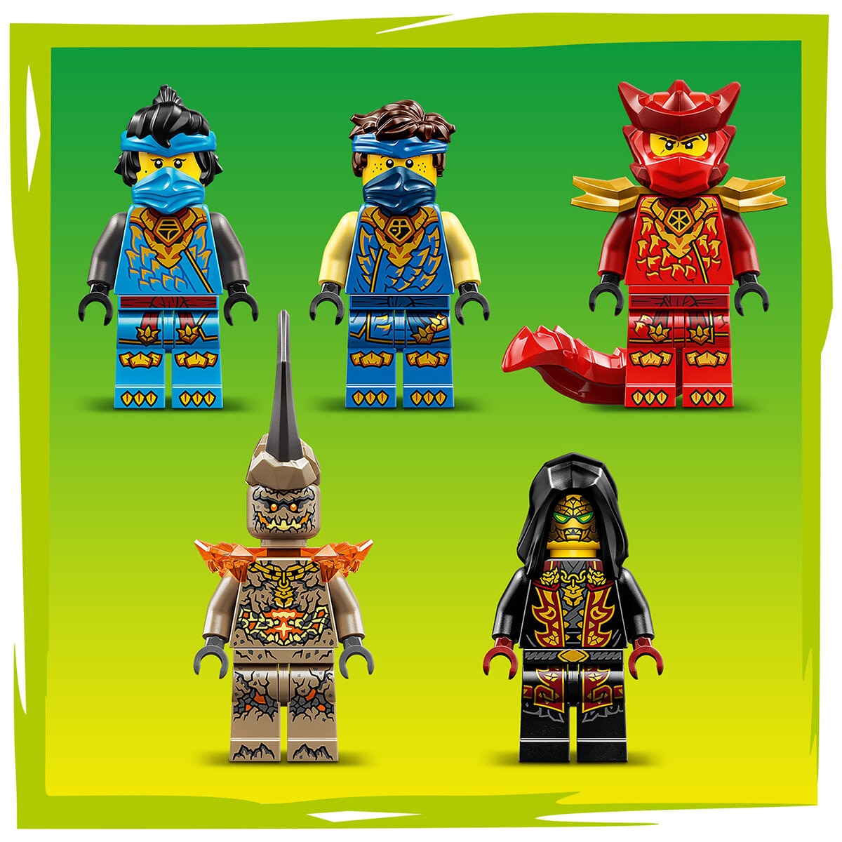 LEGO NINJAGO Jay’s Transforming Car 71856