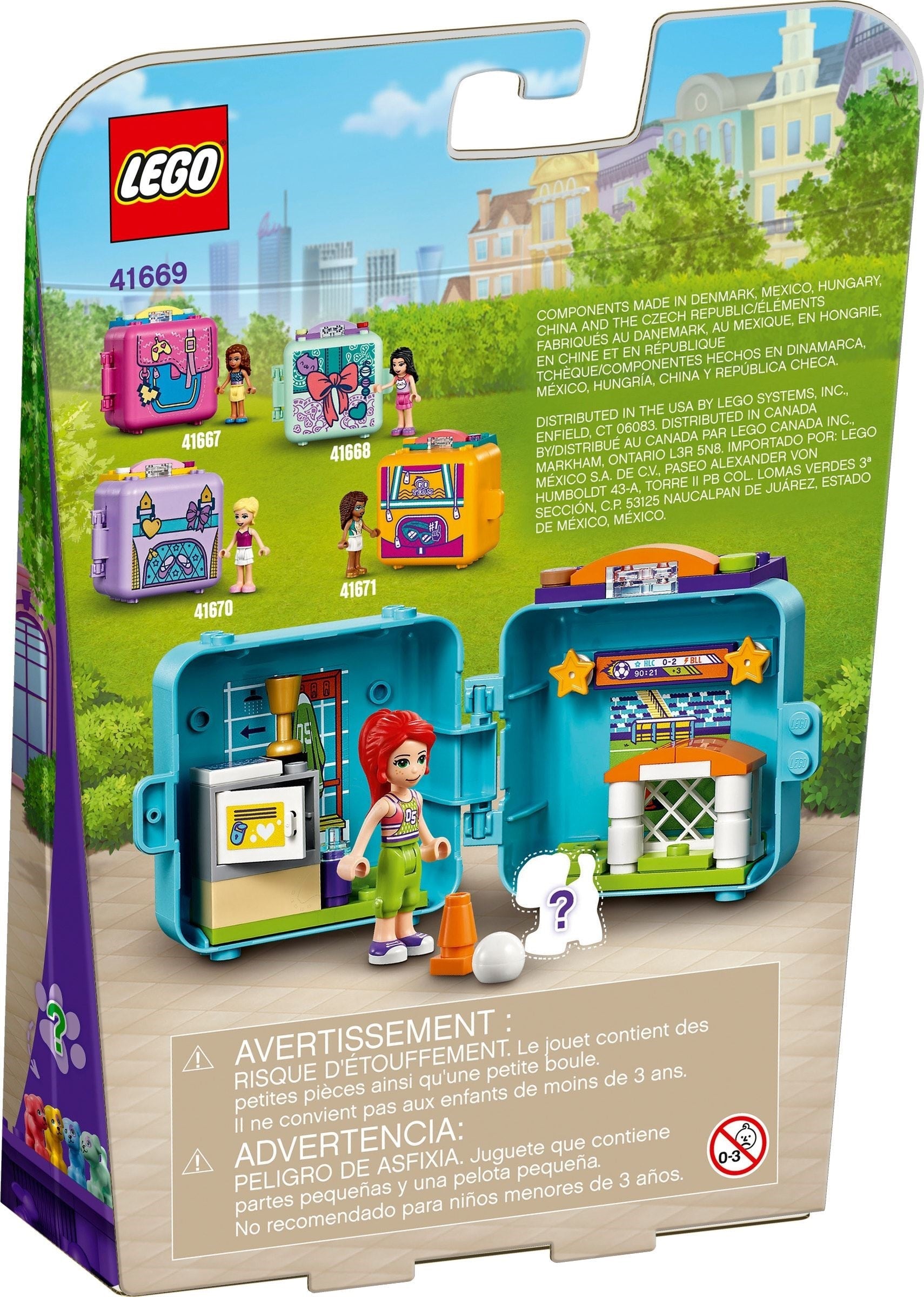 LEGO 41669 Mia's Soccer Cube: Portable Playset for Kids - SuperSaverAU - view 5