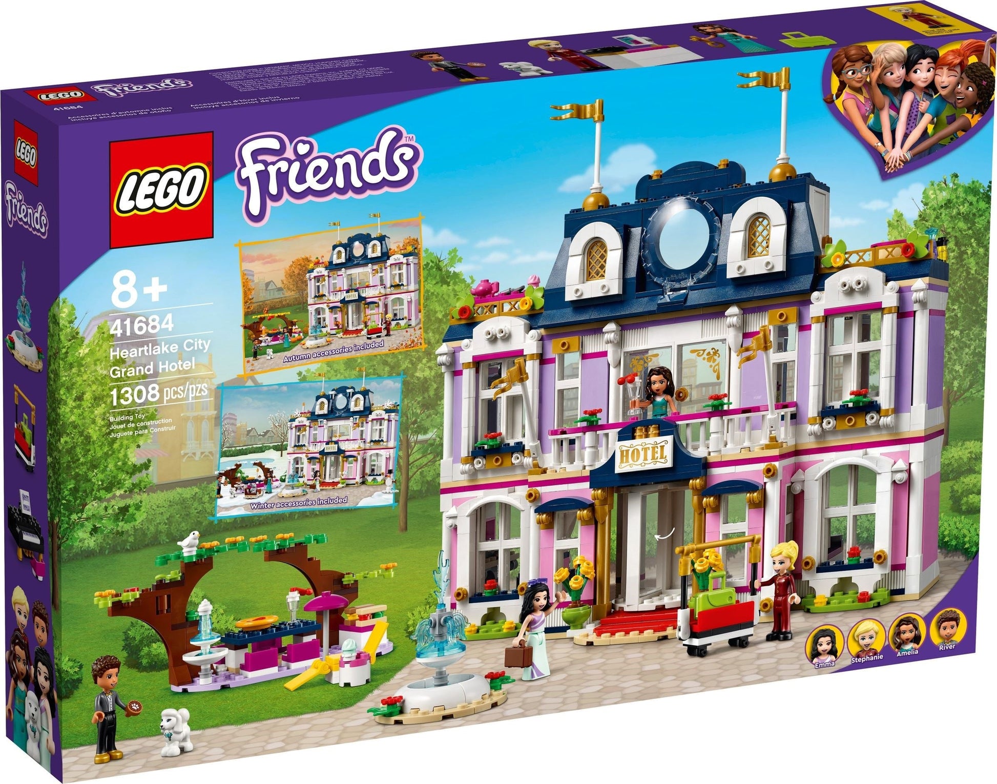 LEGO 41684 FRIENDS Heartlake City Grand Hotel- Auzzi Store