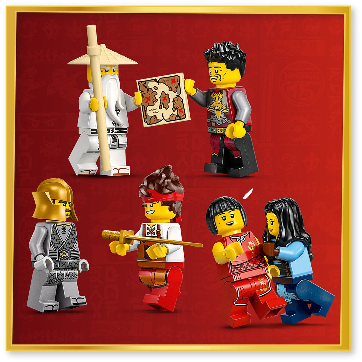 LEGO NINJAGO Four Weapons Blacksmith 15th Anniversary 71858