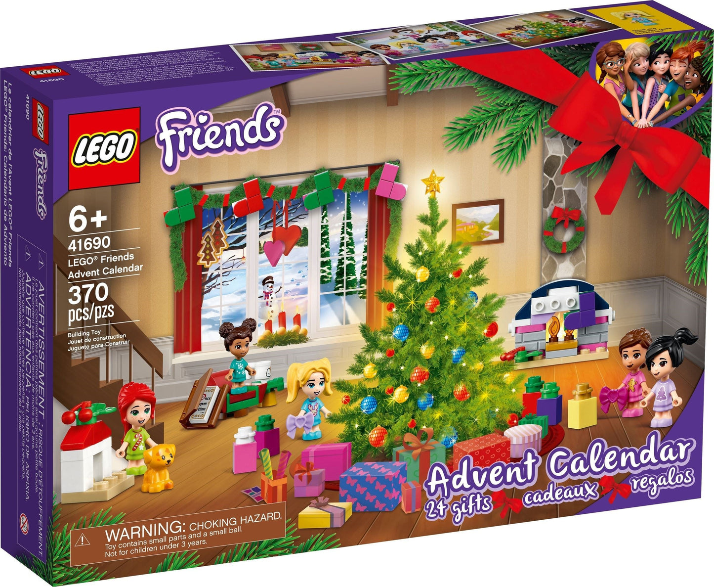 LEGO 41690 Friends Advent Calendar: Christmas Countdown Fun