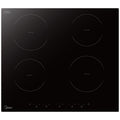 Touch Control Cooking Surface with 9 Power Levels and Residual Heat Indicator, Midea 4-Zone 60cm MC-IF7216G4-A1