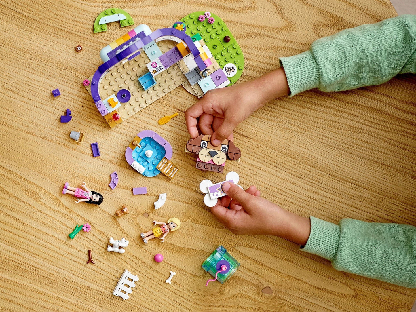 LEGO 41691 Doggy Day Care Playset - Building Kit with Puppies