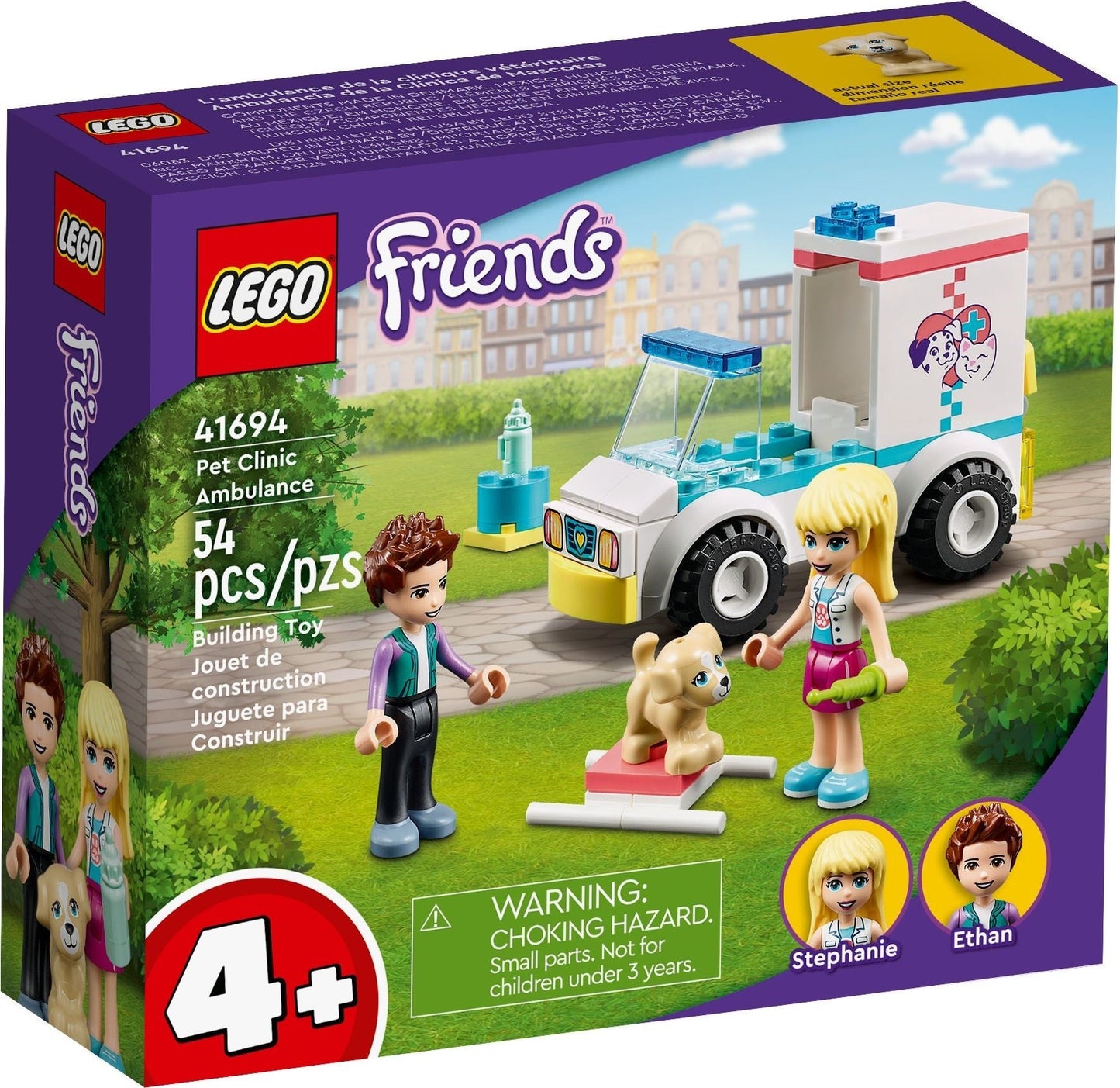 LEGO Friends 41694 Pet Clinic Ambulance- Auzzi Store