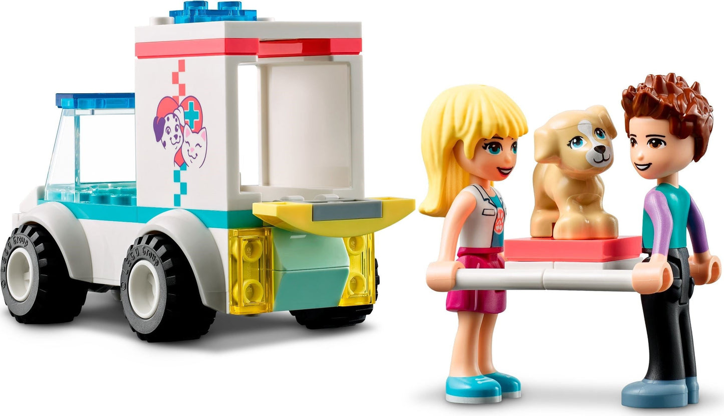 LEGO Friends 41694 Pet Clinic Ambulance- Auzzi Store