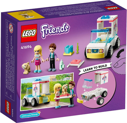 LEGO Friends 41694 Pet Clinic Ambulance- Auzzi Store