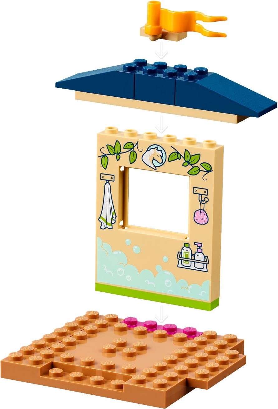 LEGO Friends 41696 Pony-Washing Stable- Auzzi Store