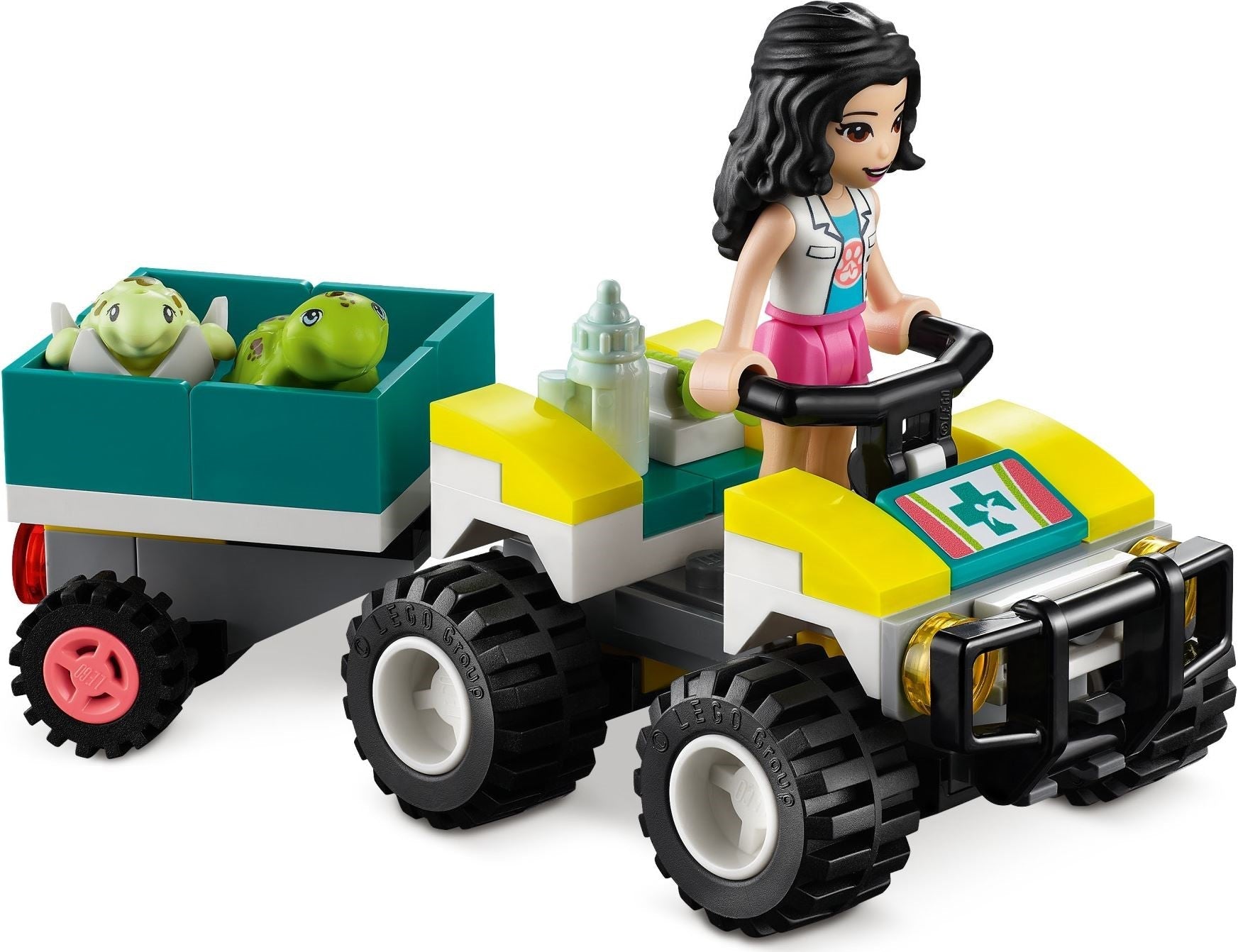 LEGO 41697 Turtle Rescue ATV - Emma & Friends Animal Playset - SuperSaverAU - view 3