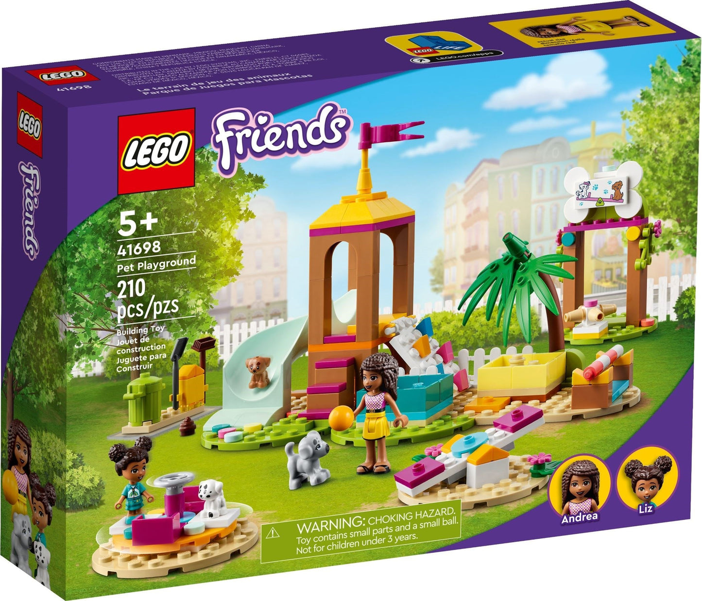 LEGO Friends 41698 Pet Playground- Auzzi Store
