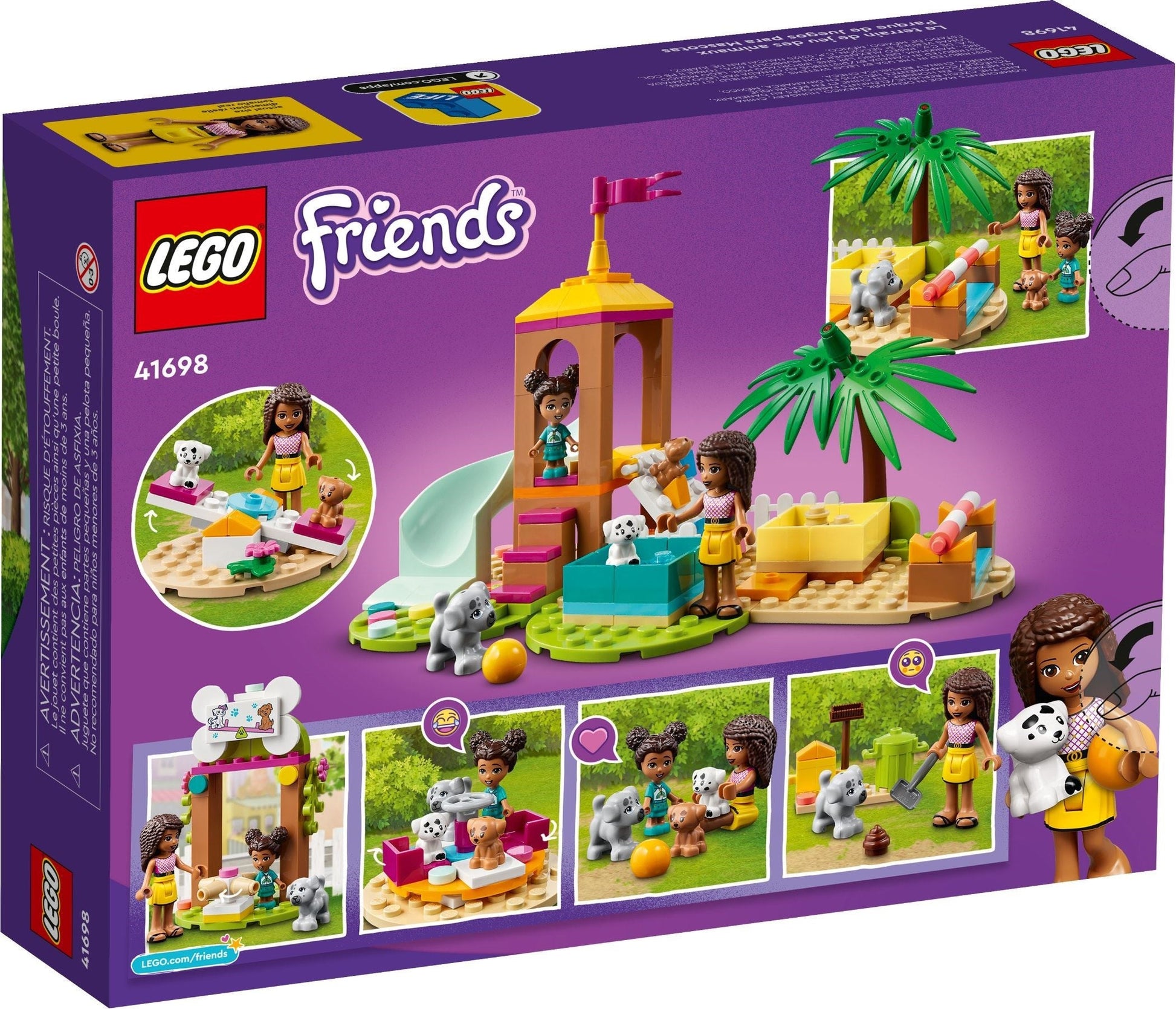 LEGO Friends 41698 Pet Playground- Auzzi Store