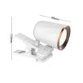 Verve Design 420lm LED Clip Lamp - 6W - Adjustable Shade - Silver - SuperSaverAU - view 4