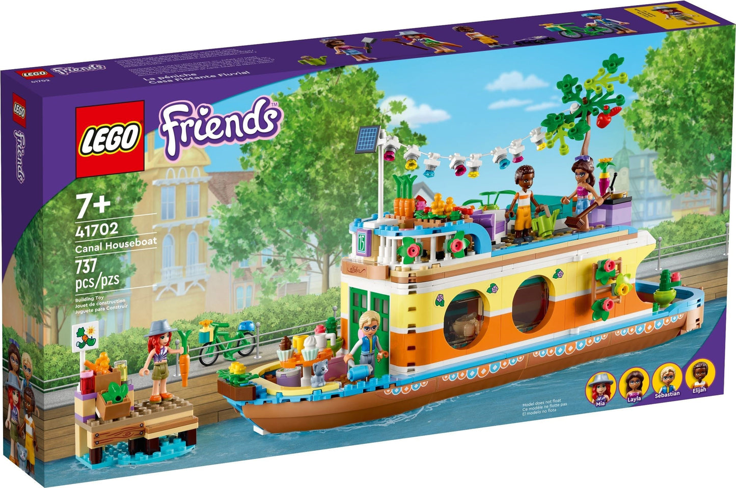 LEGO 41702 Friends Canal Houseboat- Auzzi Store