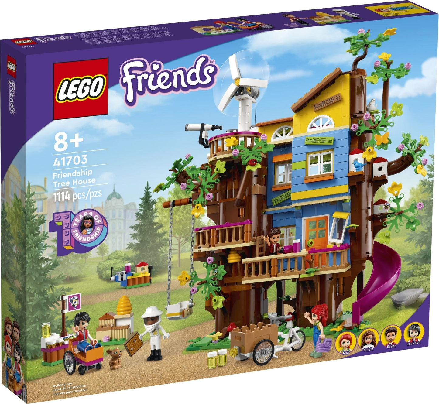 LEGO 41703 Friendship Tree House: Build, Play & Care