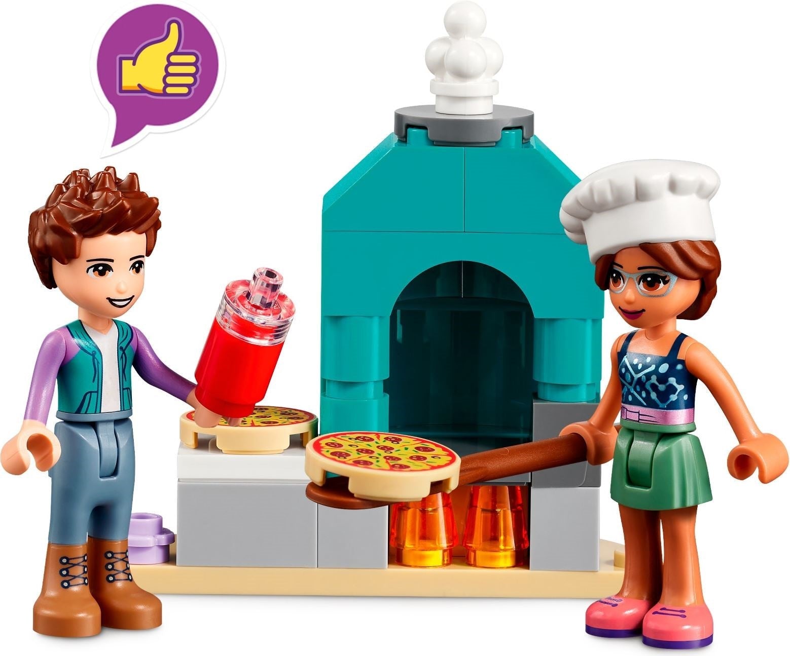 LEGO Friends 41705 Heartlake City Pizzeria- Auzzi Store