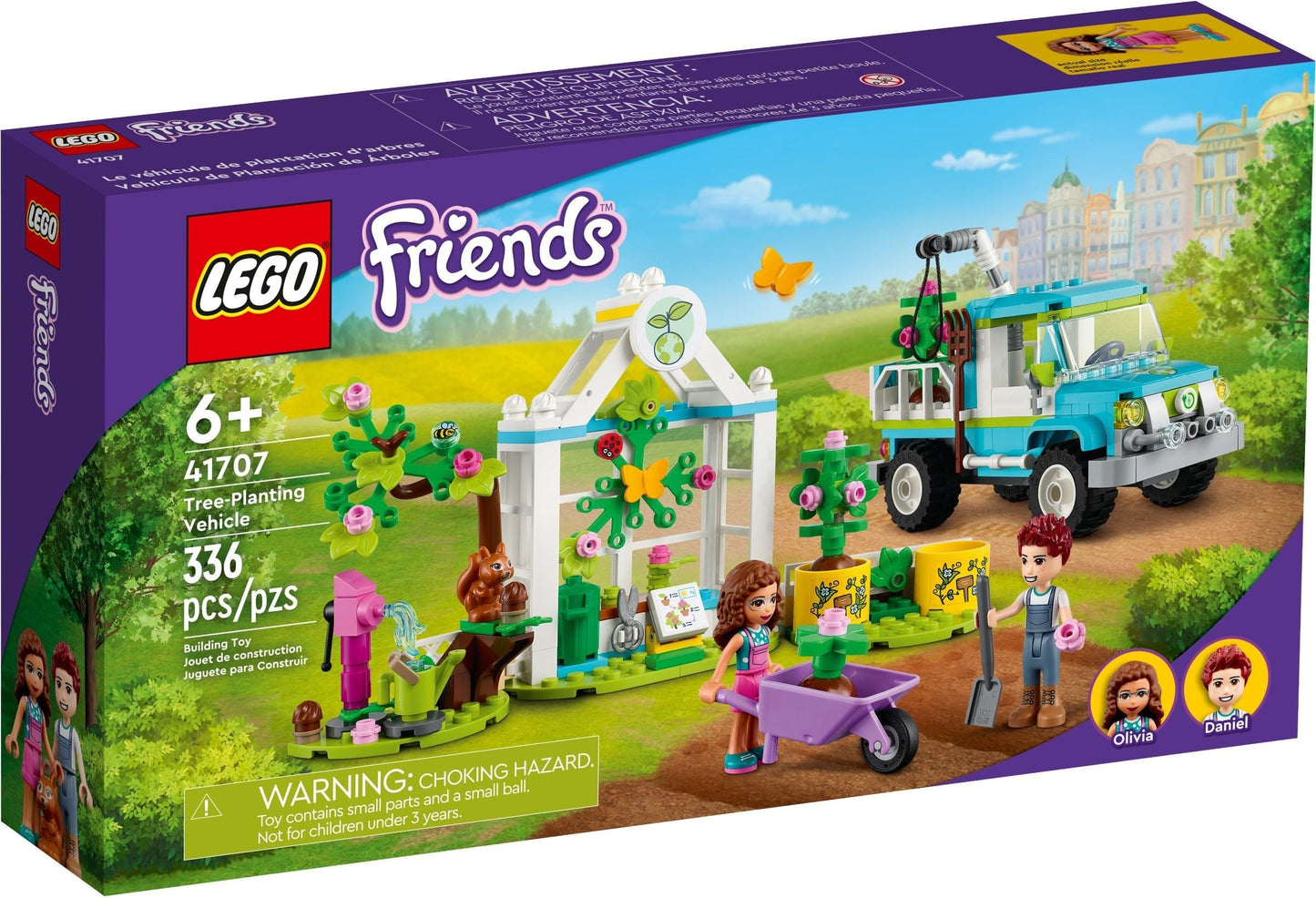 LEGO 41707 Friends Tree-Planting Vehicle- Auzzi Store