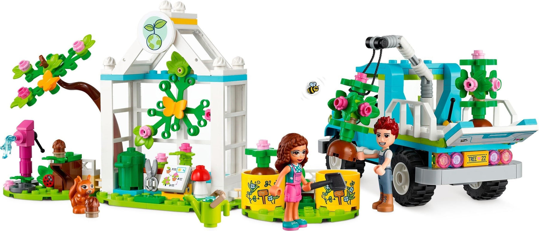 LEGO 41707 Friends Tree-Planting Vehicle- Auzzi Store