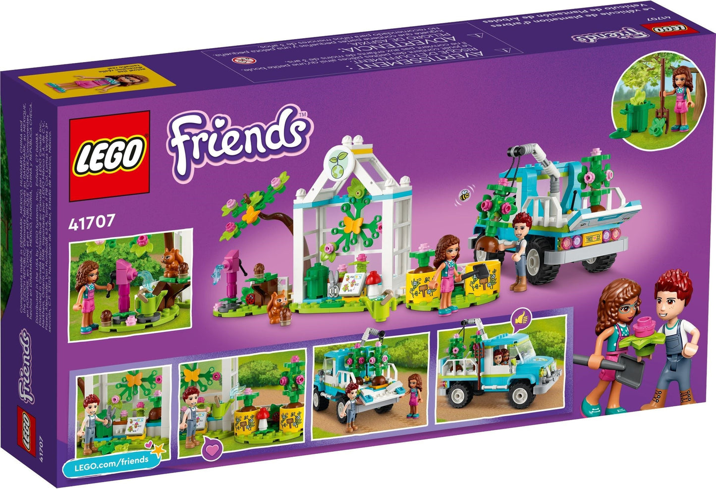 LEGO 41707 Friends Tree-Planting Vehicle- Auzzi Store
