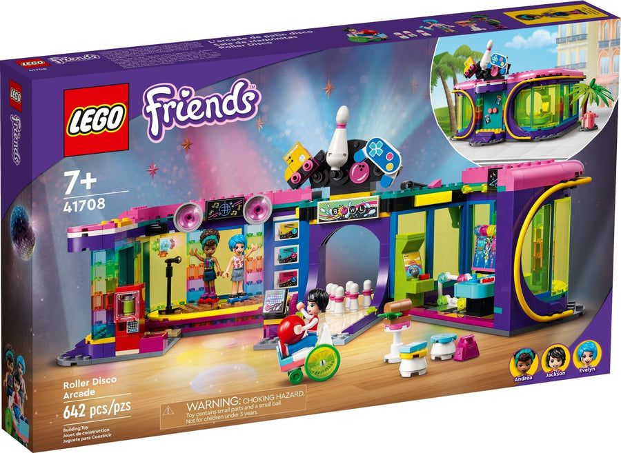 LEGO 41708 Roller Disco Arcade - Friends Fun for Kids 7+ - SuperSaverAU - view 1