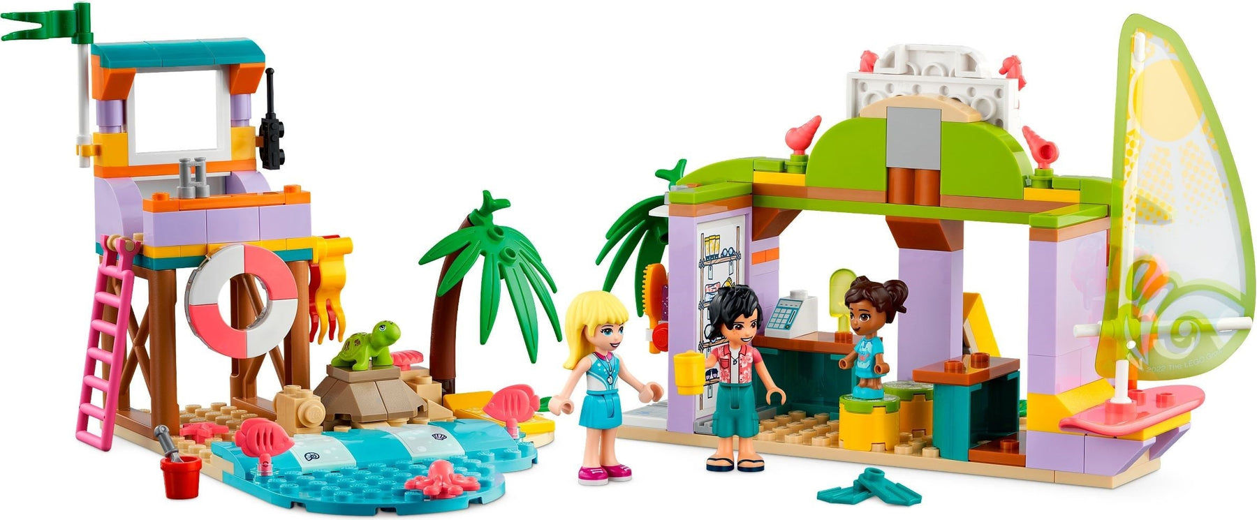 LEGO 41710 Surfer Beach Fun Toy Set for Kids 6+ - SuperSaverAU - view 2