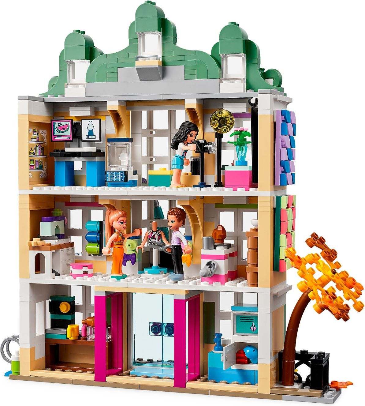 LEGO Friends Emma’s Art School 41711 - SuperSaverAU - view 2