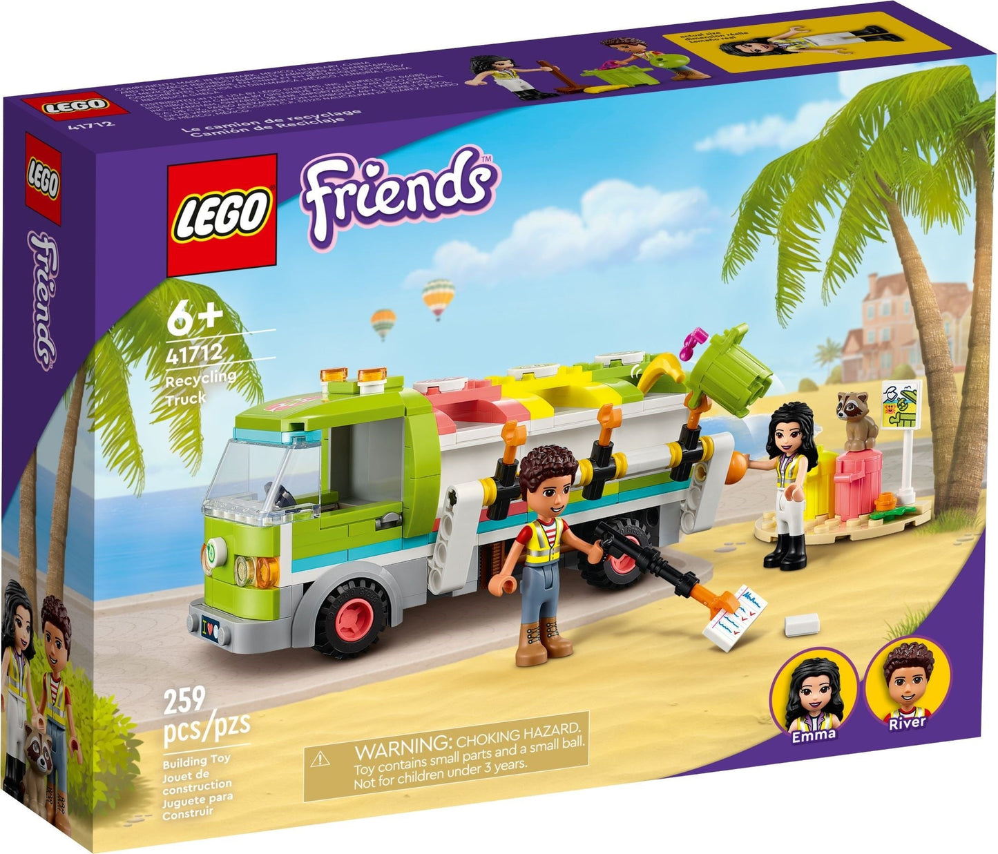 LEGO Friends 41712 Recycling Truck- Auzzi Store