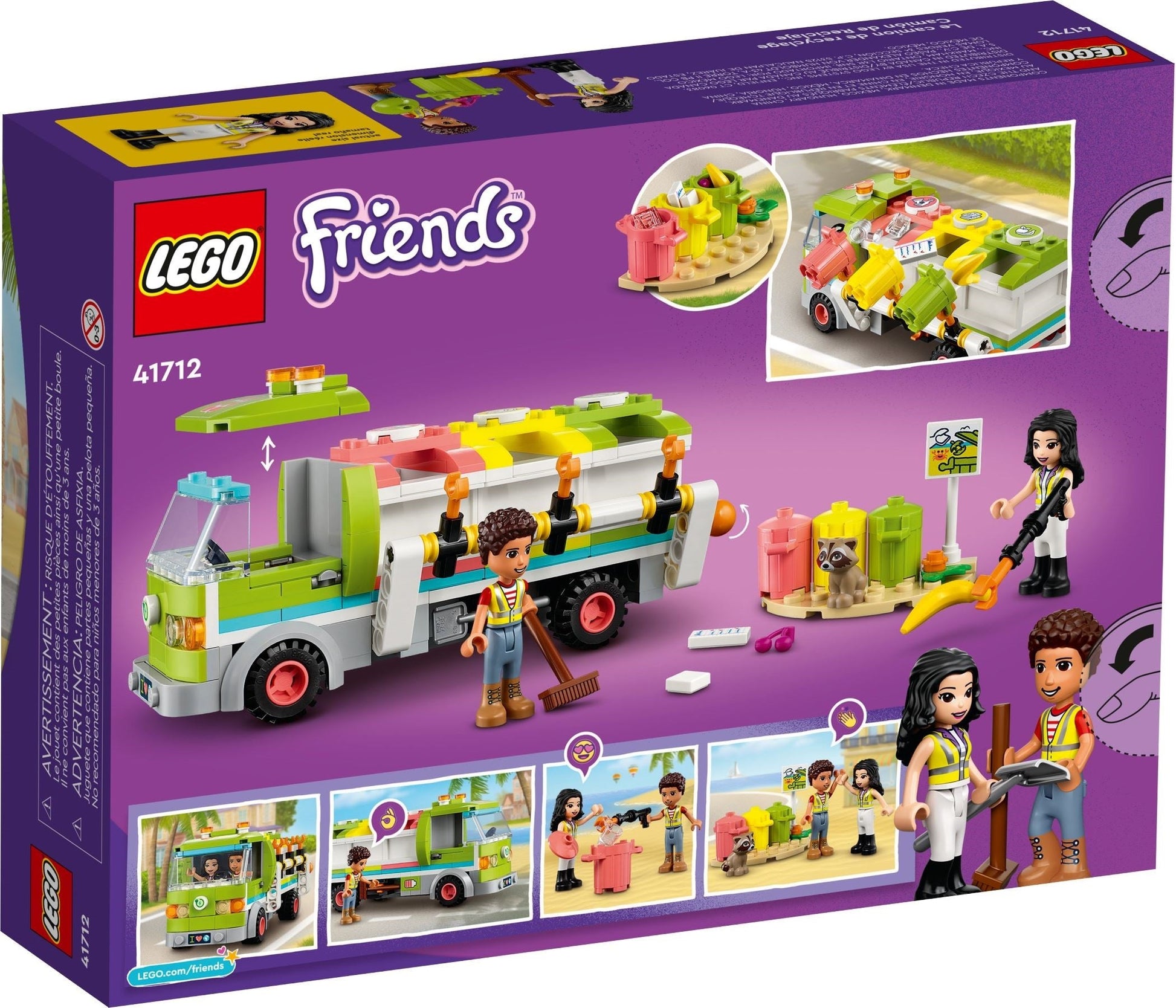 LEGO Friends 41712 Recycling Truck- Auzzi Store
