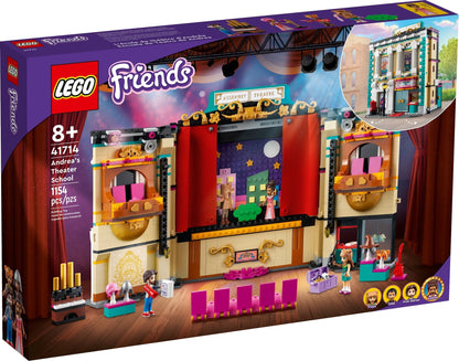LEGO 41714 Andrea’s Theater School Playset Building Kit (8+)