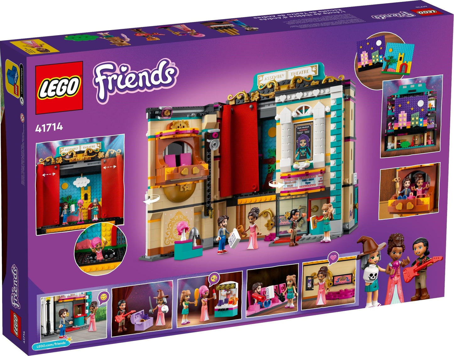 LEGO 41714 Andrea’s Theater School Playset Building Kit (8+)