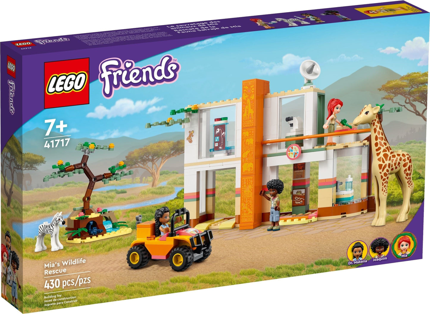 LEGO Friends 41717 Mia's Wildlife Rescue- Auzzi Store