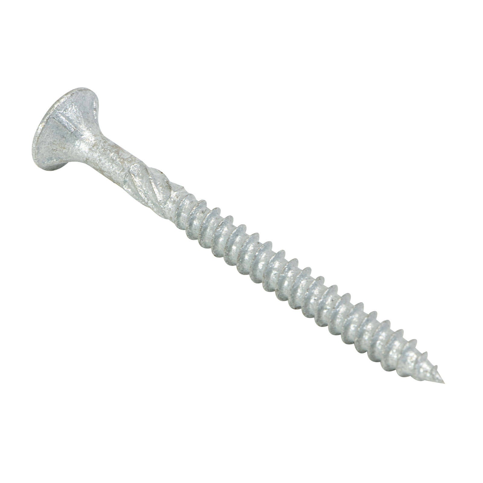 Titan 14g x 75mm Class 3 Galvanised Bugle Batten Screw, Type 17 - 100 Pack