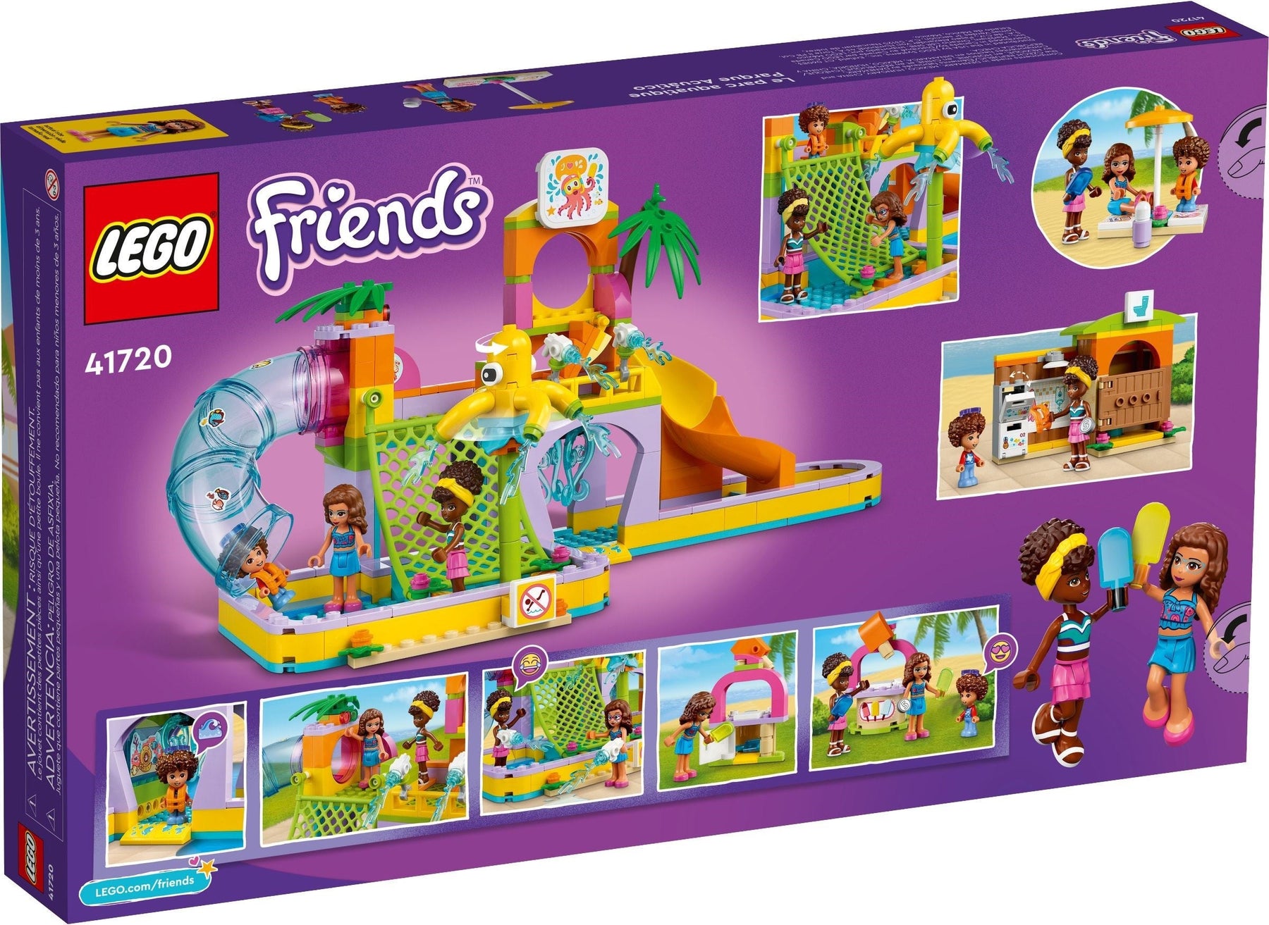 LEGO 41720 Friends Water Park Fun Playset - SuperSaverAU - view 3