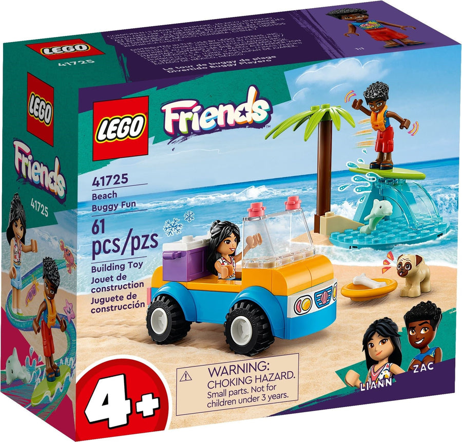 LEGO Friends Beach Buggy Fun 41725 - SuperSaverAU - view 1
