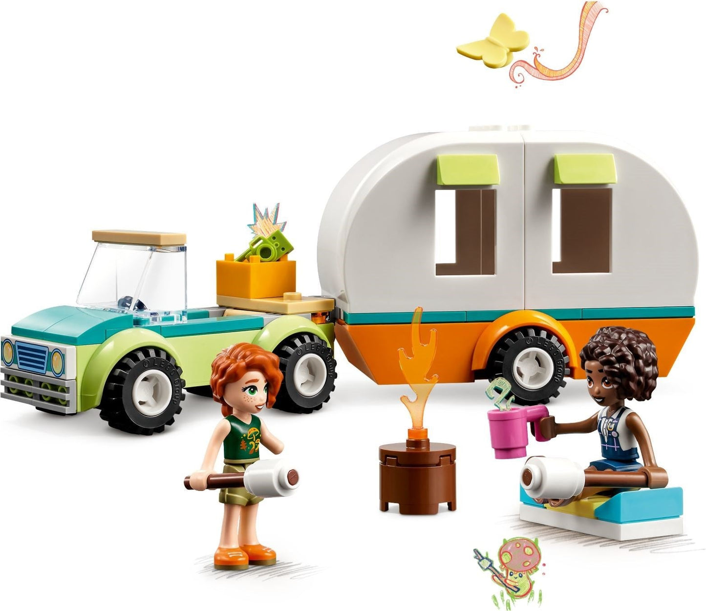 LEGO 41726 Holiday Camping Trip – Outdoor Adventure Playset
