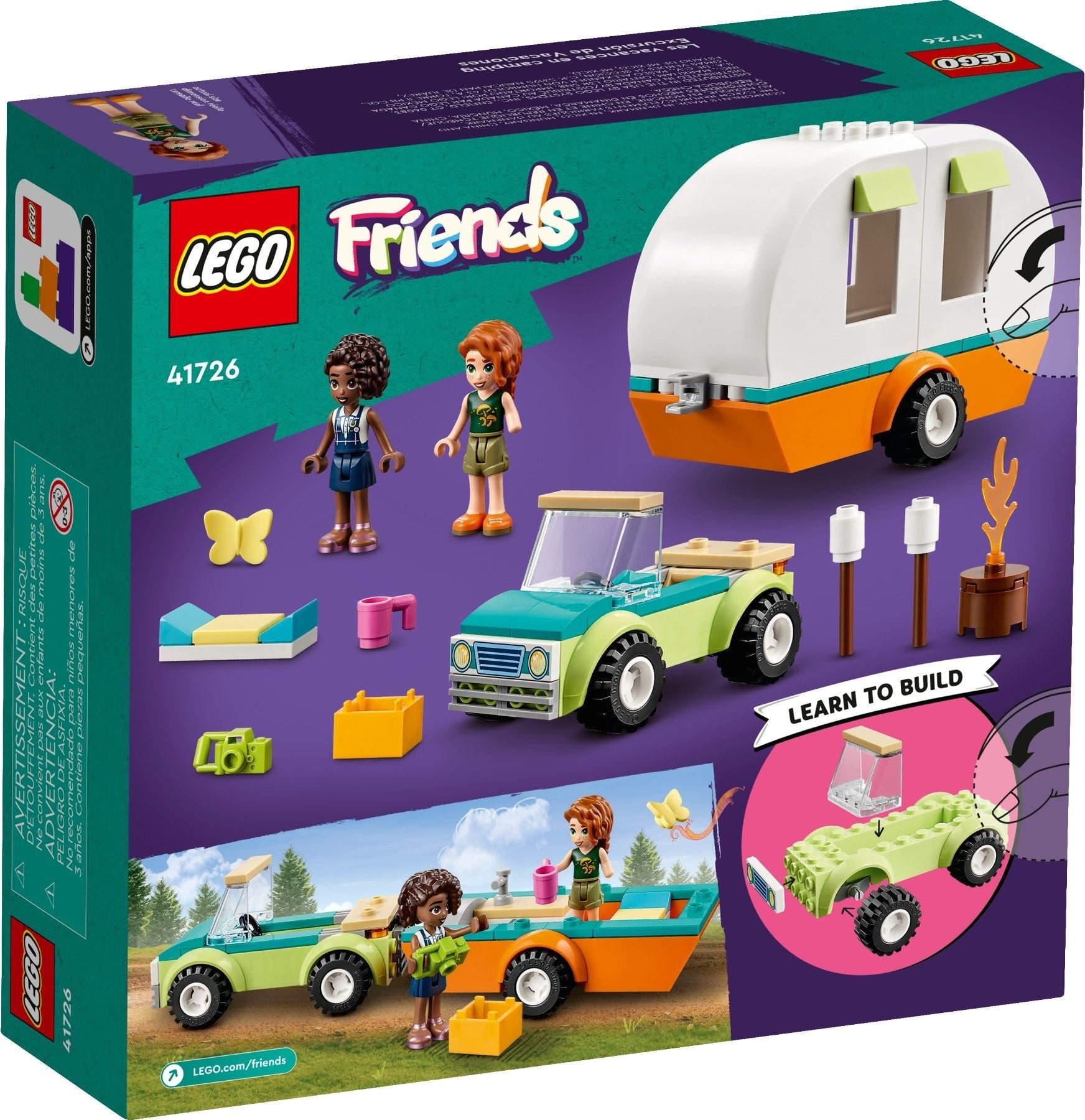 LEGO 41726 Holiday Camping Trip – Outdoor Adventure Playset - SuperSaverAU - view 5