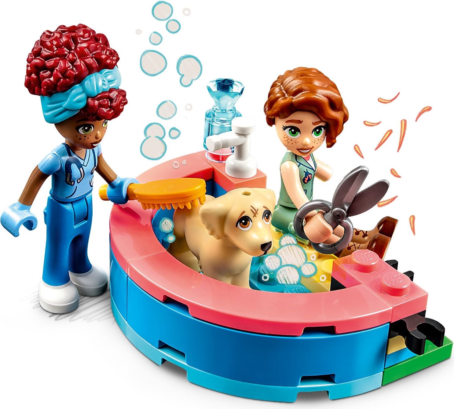 LEGO 41727 Dog Rescue Centre – Animal Care Playset for Kids - SuperSaverAU - view 4