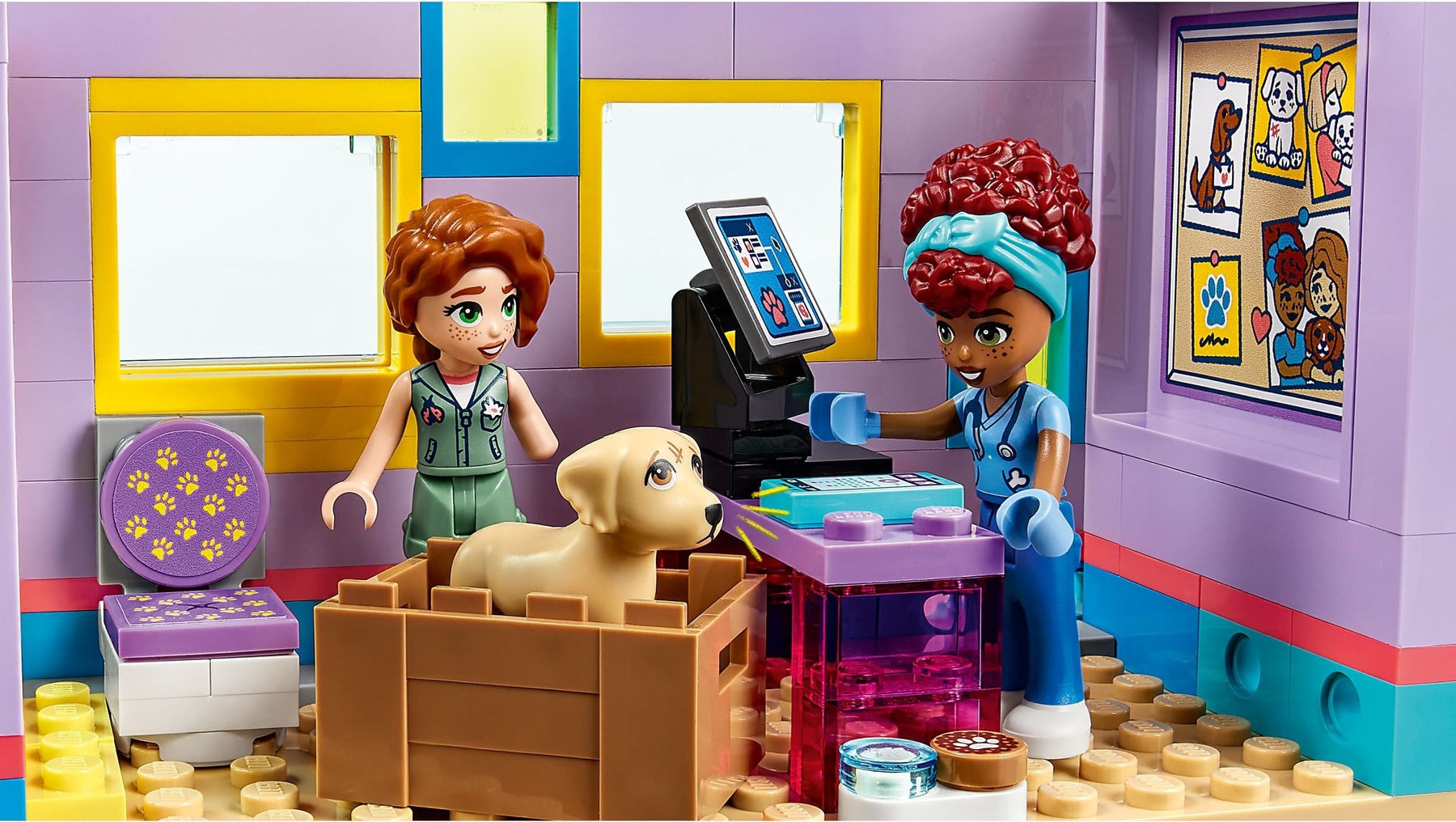 LEGO 41727 Dog Rescue Centre – Animal Care Playset for Kids - SuperSaverAU - view 7