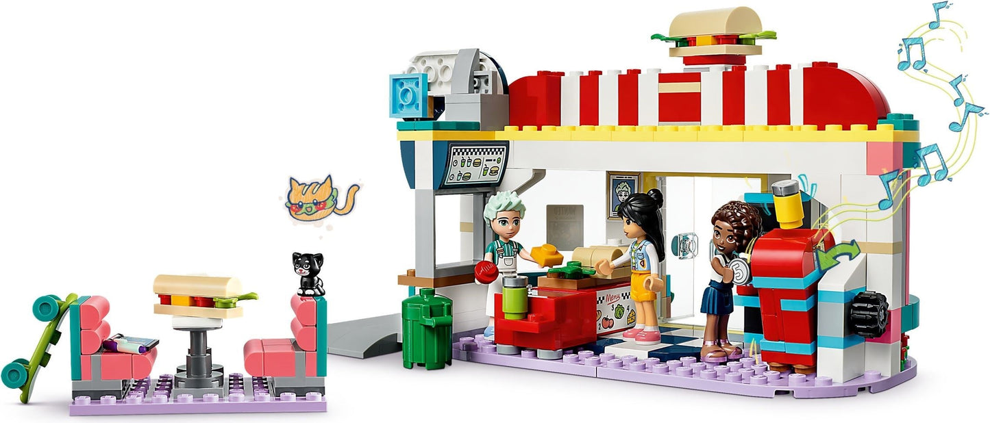 LEGO Friends Series 41728 Heartlake Downtown Diner- Auzzi Store