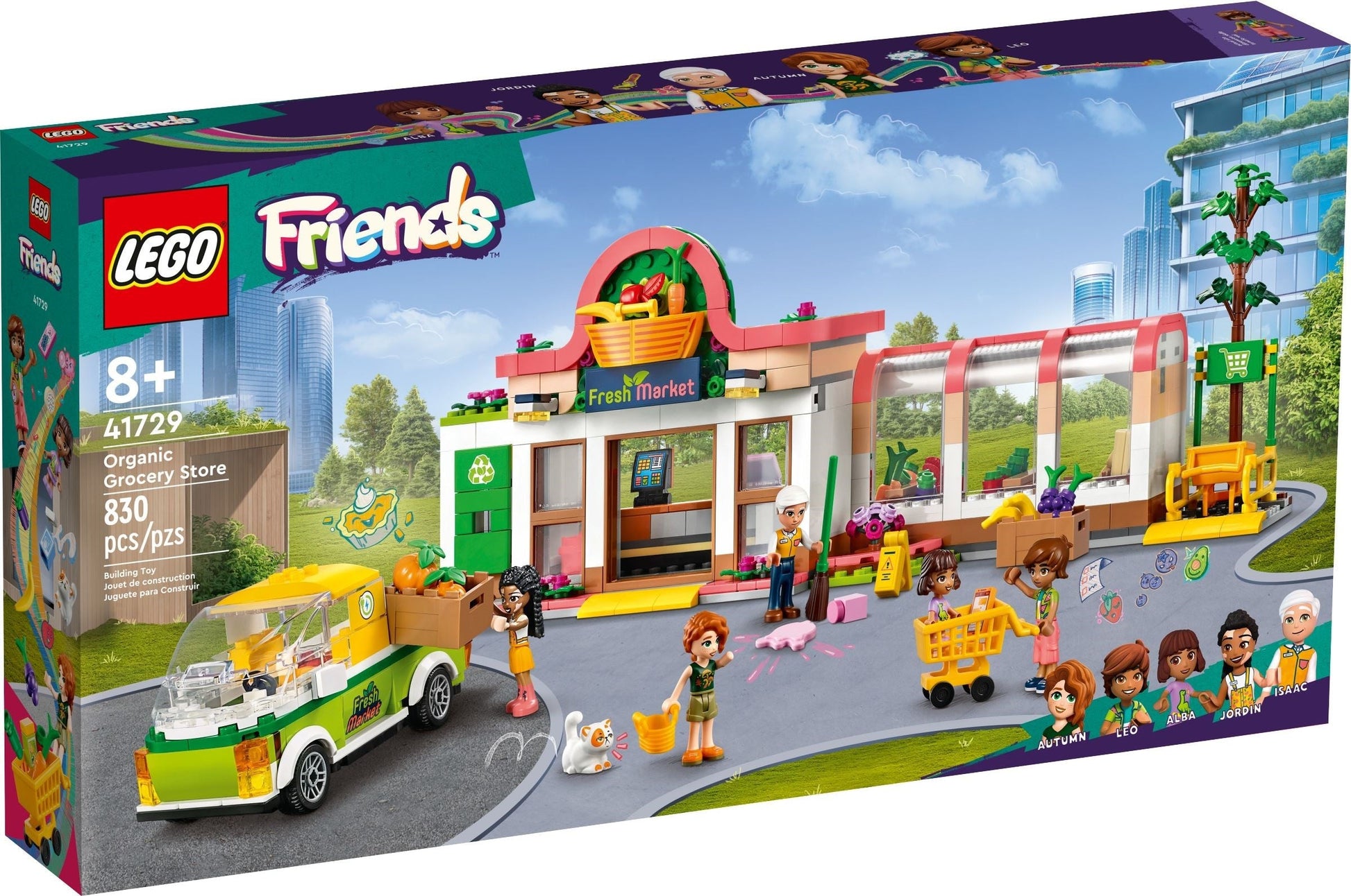 LEGO Friends Series 41729 Organic Grocery Store- Auzzi Store