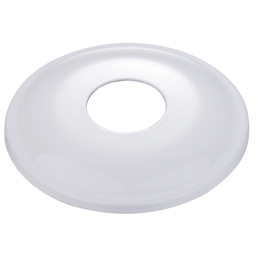 Kinetic 15mm White Steel Cover Plate, 1/2" BSP 10mm Rise